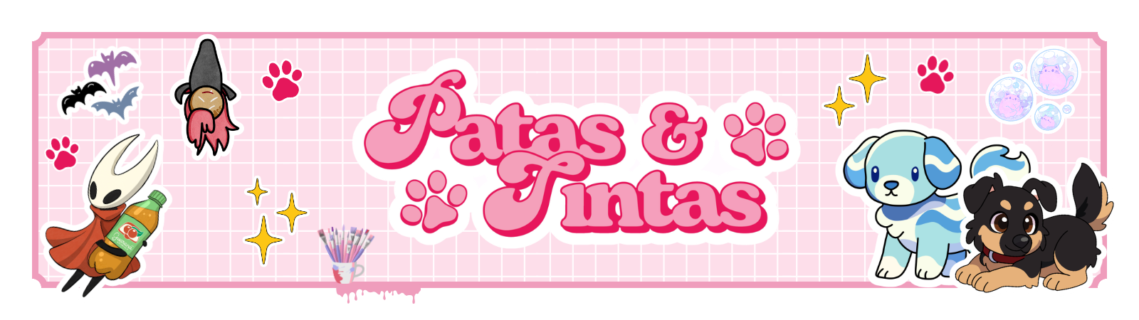 Banner Patas & Tintas